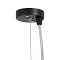 GLOBOSTAR® FELIX 61028-S Μοντέρνο Φωτιστικό Οροφής LED 54W 6500lm 120° AC 220-240V IP20 Ρυθμιζόμενο Λευκό CCT με Χειριστήριο από 2700K έως 6000K Dimmable - Lumileds SMD Chip - Μαύρο Ματ - Μ120 x Π3.5 x Υ7cm - 3 Χρόνια Εγγύηση