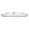 GLOBOSTAR® MELINA 61041 Μοντέρνο Φωτιστικό Οροφής LED 55W 6376lm 120° AC 220-240V IP20 Ρυθμιζόμενο Λευκό CCT με Χειριστήριο από 2700K έως 6000K Dimmable - Lumileds SMD Chip - Λευκό Ματ - Μ48 x Π48 x Υ9cm - 3 Χρόνια Εγγύηση