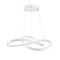 GLOBOSTAR® DEXTER 61050 Μοντέρνο Κρεμαστό Φωτιστικό Οροφής LED 72W 8064lm 300° AC 220-240V IP20 Ρυθμιζόμενο Λευκό CCT με Χειριστήριο από 2700K έως 6000K Dimmable - Lumileds SMD Chip - Λευκό Ματ - Μ56 x Π56 x Υ14cm - 3 Χρόνια Εγγύηση
