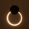 GLOBOSTAR® CYCLOS 61074 Μοντέρνο Κρεμαστό Φωτιστικό Οροφής LED 9W 1080lm 300° AC 220-240V IP20 Ρυθμιζόμενο Λευκό CCT με On/Off 2700K/4500K/6000K - Lumileds SMD Chip - Λευκό Ματ - Μ21 x Π2.3 x Υ26.5cm - 3 Χρόνια Εγγύηση