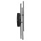 GLOBOSTAR® DRACO 61095 Μοντέρνο Φωτιστικό Οροφής LED 60W 7380lm 120° AC 220-240V IP20 Ρυθμιζόμενο Λευκό CCT με Χειριστήριο από 2700K έως 6000K Dimmable - Lumileds SMD Chip - Μαύρο Ματ - Μ60 x Π60 x Υ11cm - 3 Χρόνια Εγγύηση