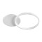 GLOBOSTAR® VENOM 61118 Μοντέρνο Φωτιστικό Οροφής LED 45W 5445lm 360° AC 220-240V IP20 Ρυθμιζόμενο Λευκό CCT με Χειριστήριο από 2700K έως 6000K Dimmable - Lumileds SMD Chip - Λευκό Ματ - Μ60 x Π40 x Υ7.5cm - 3 Χρόνια Εγγύηση