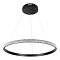 GLOBOSTAR® DIAMOND 61130 Μοντέρνο Κρεμαστό Φωτιστικό Οροφής LED 45W 5230lm 360° AC 220-240V IP20 Ρυθμιζόμενο Λευκό CCT με Χειριστήριο από 2700K έως 6000K Dimmable - Lumileds SMD Chip - Μαυρό Ματ - Μ60 x Π60 x Υ3cm - 3 Χρόνια Εγγύηση