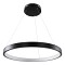 GLOBOSTAR® NEMESIS 61158 Μοντέρνο Κρεμαστό Φωτιστικό Οροφής LED 45W 5230lm 360° AC 220-240V IP20 Ρυθμιζόμενο Λευκό CCT με Χειριστήριο από 2700K έως 6000K Dimmable - Lumileds SMD Chip - Μαύρο Ματ - Μ60 x Π60 x Υ4cm - 3 Χρόνια Εγγύηση
