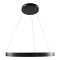 GLOBOSTAR® NEMESIS 61158 Μοντέρνο Κρεμαστό Φωτιστικό Οροφής LED 45W 5230lm 360° AC 220-240V IP20 Ρυθμιζόμενο Λευκό CCT με Χειριστήριο από 2700K έως 6000K Dimmable - Lumileds SMD Chip - Μαύρο Ματ - Μ60 x Π60 x Υ4cm - 3 Χρόνια Εγγύηση
