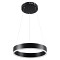 GLOBOSTAR® VENOM 61173 Μοντέρνο Κρεμαστό Φωτιστικό Οροφής LED 30W 3513lm 120° AC 220-240V IP20 Ρυθμιζόμενο Λευκό CCT με Χειριστήριο από 2700K έως 6000K Dimmable - Lumileds SMD Chip - Μαύρο Ματ - Μ40 x Π40 x Υ6.5cm - 3 Χρόνια Εγγύηση