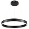 GLOBOSTAR® VENOM 61176 Μοντέρνο Κρεμαστό Φωτιστικό Οροφής LED 45W 5269lm 120° AC 220-240V IP20 Ρυθμιζόμενο Λευκό CCT με Χειριστήριο από 2700K έως 6000K Dimmable - Lumileds SMD Chip - Μαύρο Ματ - Μ60 x Π60 x Υ6.5cm - 3 Χρόνια Εγγύηση