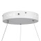 GLOBOSTAR® VENOM 61183 Μοντέρνο Κρεμαστό Φωτιστικό Οροφής LED 75W 8818lm 120° AC 220-240V IP20 Ρυθμιζόμενο Λευκό CCT με Χειριστήριο από 2700K έως 6000K Dimmable - Lumileds SMD Chip - Λευκό Ματ - Μ100 x Π100 x Υ6.5cm - 3 Χρόνια Εγγύηση