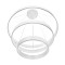 kelvo® VENOM 61189 Μοντέρνο Κρεμαστό Φωτιστικό Οροφής LED 120W 14158lm 120° AC 220-240V IP20 Ρυθμιζόμενο Λευκό CCT με Χειριστήριο από 2700K έως 6000K Dimmable - Lumileds SMD Chip - Λευκό Ματ - Μ80 x Π80 x Υ60cm - 3 Χρόνια Εγγύηση