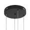 kelvo® VENOM 61191 Μοντέρνο Κρεμαστό Φωτιστικό Οροφής LED 150W 17659lm 120° AC 220-240V IP20 Ρυθμιζόμενο Λευκό CCT με Χειριστήριο από 2700K έως 6000K Dimmable - Lumileds SMD Chip - Μαύρο Ματ - Μ150 x Π90 x Υ60cm - 3 Χρόνια Εγγύηση