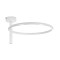 GLOBOSTAR® VERONA 61221 Μοντέρνο Φωτιστικό Οροφής LED 24W 2688lm 360° AC 220-240V IP20 Ρυθμιζόμενο Λευκό CCT με On/Off 2700K/4500K/6000K - Lumileds SMD Chip - Λευκό Ματ - Μ40 x Π40 x Υ23cm - 3 Χρόνια Εγγύηση