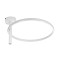 GLOBOSTAR® VERONA 61221 Μοντέρνο Φωτιστικό Οροφής LED 24W 2688lm 360° AC 220-240V IP20 Ρυθμιζόμενο Λευκό CCT με On/Off 2700K/4500K/6000K - Lumileds SMD Chip - Λευκό Ματ - Μ40 x Π40 x Υ23cm - 3 Χρόνια Εγγύηση