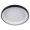 GLOBOSTAR® SALEM 61237 Μοντέρνο Φωτιστικό Οροφής LED 105W 12075lm 120° AC 220-240V IP20 Ρυθμιζόμενο Λευκό CCT με Χειριστήριο από 2700K έως 6000K Dimmable - Lumileds SMD Chip - Μαύρο Ματ - Μ60 x Π60 x Υ8.5cm - 3 Χρόνια Εγγύηση