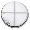 GLOBOSTAR® SALEM 61237 Μοντέρνο Φωτιστικό Οροφής LED 105W 12075lm 120° AC 220-240V IP20 Ρυθμιζόμενο Λευκό CCT με Χειριστήριο από 2700K έως 6000K Dimmable - Lumileds SMD Chip - Μαύρο Ματ - Μ60 x Π60 x Υ8.5cm - 3 Χρόνια Εγγύηση