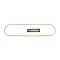GLOBOSTAR® BOLIVAR 61274 Μοντέρνο Κρεμαστό Φωτιστικό Οροφής LED 54W 6210lm 360° AC 220-240V IP20 Ρυθμιζόμενο Λευκό CCT με Χειριστήριο από 2700K έως 6000K Dimmable - Lumileds SMD Chip - Χρυσό Βούρτσας - Μ120 x Π30 x Υ2cm - 3 Χρόνια Εγγύηση