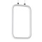 GLOBOSTAR® DEROBA 61299 Μοντέρνο Κρεμαστό Φωτιστικό Οροφής LED 12W 1320lm 360° AC 220-240V IP20 Ρυθμιζόμενο Λευκό CCT με On/Off 2700K/4500K/6000K - Lumileds SMD Chip - Λευκό Ματ - Μ16 x Π1.6 x Υ25.5cm - 3 Χρόνια Εγγύηση