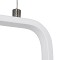 GLOBOSTAR® DEROBA 61299 Μοντέρνο Κρεμαστό Φωτιστικό Οροφής LED 12W 1320lm 360° AC 220-240V IP20 Ρυθμιζόμενο Λευκό CCT με On/Off 2700K/4500K/6000K - Lumileds SMD Chip - Λευκό Ματ - Μ16 x Π1.6 x Υ25.5cm - 3 Χρόνια Εγγύηση
