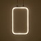 GLOBOSTAR® DEROBA 61299 Μοντέρνο Κρεμαστό Φωτιστικό Οροφής LED 12W 1320lm 360° AC 220-240V IP20 Ρυθμιζόμενο Λευκό CCT με On/Off 2700K/4500K/6000K - Lumileds SMD Chip - Λευκό Ματ - Μ16 x Π1.6 x Υ25.5cm - 3 Χρόνια Εγγύηση