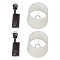 GLOBOSTAR® ROULETTE-R 61381 Μοντέρνο Φωτιστικό Τοίχου - Απλίκα Ξενοδοχείου Reading Light με Φορτιστή USB 3A & Ντουί 1 x E27 LED 3W 360lm 36° & 360° AC 220-240V IP20 Φυσικό Λευκό 4500K - Bridgelux COB Chip & TÜV SÜD Driver - Μπεζ & Καφέ Ματ - Μ22 x Π23.5 x
