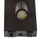 GLOBOSTAR® ROULETTE-R 61381 Μοντέρνο Φωτιστικό Τοίχου - Απλίκα Ξενοδοχείου Reading Light με Φορτιστή USB 3A & Ντουί 1 x E27 LED 3W 360lm 36° & 360° AC 220-240V IP20 Φυσικό Λευκό 4500K - Bridgelux COB Chip & TÜV SÜD Driver - Μπεζ & Καφέ Ματ - Μ22 x Π23.5 x