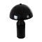 GloboStar® URANUS-S 61449 Μοντέρνο Επιτραπέζιο Φωτιστικό Πορτατίφ Δίφωτο 2 x E27 IP20 Μαύρο & Λευκό Μέταλλο - Μ25 x Π25 x Υ39cm