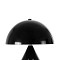 GloboStar® URANUS-S 61449 Μοντέρνο Επιτραπέζιο Φωτιστικό Πορτατίφ Δίφωτο 2 x E27 IP20 Μαύρο & Λευκό Μέταλλο - Μ25 x Π25 x Υ39cm