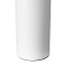 GloboStar® URANUS-S 61450 Μοντέρνο Επιτραπέζιο Φωτιστικό Πορτατίφ Δίφωτο 2 x E27 IP20 Λευκό Μέταλλο - Μ25 x Π25 x Υ39cm