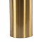 GloboStar® URANUS-S 61451 Μοντέρνο Επιτραπέζιο Φωτιστικό Πορτατίφ Δίφωτο 2 x E27 IP20 Χρυσό & Λευκό Μέταλλο - Μ25 x Π25 x Υ39cm