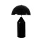 GloboStar® URANUS-M 61453 Μοντέρνο Επιτραπέζιο Φωτιστικό Πορτατίφ Δίφωτο 2 x E27 Μαύρο & Λευκό Μέταλλο - Μ35 x Π35 x Υ54cm