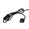 GloboStar® URANUS-L 61458 Μοντέρνο Επιτραπέζιο Φωτιστικό Πορτατίφ Δίφωτο 2 x E27 IP20 Λευκό Μέταλλο - Μ50 x Π50 x Υ77cm