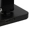 GLOBOSTAR® TEBLA 60481 Μοντέρνο Επιτραπέζιο Φωτιστικό Γραφείου LED 5W 500lm 120° AC 220-240V IP20 Ρυθμιζόμενο Λευκό CCT με Αφή 2700K/4500K/6000K Dimmable - Bridgelux SMD Chip - Μαύρο - Μ11 x Π31 x Υ52cm - 2 Χρόνια Εγγύηση