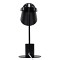 GloboStar® PENCASE 61563 Μοντέρνο Επιτραπέζιο Φωτιστικό Πορτατίφ Μονόφωτο 1 x E27 IP20 Μαύρο Μέταλλο - Μ12 x Π15 x Υ38cm