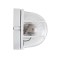 GLOBOSTAR® BOATLIGHT 61582 Vintage Φωτιστικό Καραβοχελώνα Τοίχου - Απλίκα με Ντουί 1 x E27 AC 220-240V Αδιάβροχο IP65 - Λευκό Ματ - Μ21 x Π10.4 x Υ9cm