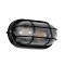 GLOBOSTAR® BOATLIGHT 61583 Vintage Φωτιστικό Καραβοχελώνα Τοίχου - Απλίκα με Ντουί 1 x E27 AC 220-240V Αδιάβροχο IP65 - Μαύρο Ματ - Μ21 x Π10.4 x Υ9cm