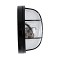 GLOBOSTAR® BOATLIGHT 61586 Vintage Φωτιστικό Καραβοχελώνα Τοίχου & Οροφής με Ντουί 1 x E27 AC 220-240V Αδιάβροχο IP65 - Μαύρο Ματ - Μ17.5 x Π17.5 x Υ9cm