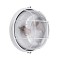 GLOBOSTAR® BOATLIGHT 61588 Vintage Φωτιστικό Καραβοχελώνα Τοίχου & Οροφής με Ντουί 2 x E27 AC 220-240V Αδιάβροχο IP65 - Λευκό Ματ - Μ24 x Π24 x Υ11cm