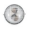 GLOBOSTAR® BOATLIGHT 61588 Vintage Φωτιστικό Καραβοχελώνα Τοίχου & Οροφής με Ντουί 2 x E27 AC 220-240V Αδιάβροχο IP65 - Λευκό Ματ - Μ24 x Π24 x Υ11cm
