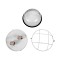 GLOBOSTAR® BOATLIGHT 61588 Vintage Φωτιστικό Καραβοχελώνα Τοίχου & Οροφής με Ντουί 2 x E27 AC 220-240V Αδιάβροχο IP65 - Λευκό Ματ - Μ24 x Π24 x Υ11cm