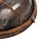 GLOBOSTAR® BOATLIGHT 61590 Vintage Φωτιστικό Καραβοχελώνα Τοίχου & Οροφής με Ντουί 2 x E27 AC 220-240V Αδιάβροχο IP65 - Μπρονζέ Εφέ Σκουριάς Ματ - Μ24 x Π24 x Υ11cm