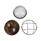 GLOBOSTAR® BOATLIGHT 61590 Vintage Φωτιστικό Καραβοχελώνα Τοίχου & Οροφής με Ντουί 2 x E27 AC 220-240V Αδιάβροχο IP65 - Μπρονζέ Εφέ Σκουριάς Ματ - Μ24 x Π24 x Υ11cm