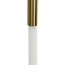 kelvo® GLOW 61679 Μοντέρνο Κρεμαστό Φωτιστικό Οροφής LED 18W 1800lm 360° AC 220-240V IP20 Ρυθμιζόμενο Λευκό CCT με On/Off 2700K/4500K/6000K - Lumileds SMD Chip - Χρυσό Πλατίνα & Λευκό Νήμα - Μ20 x Π5 x Υ60cm - 3 Χρόνια Εγγύηση