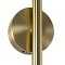 kelvo® GLOW 61682 Μοντέρνο Φωτιστικό Τοίχου - Απλίκα LED 24W 2400lm 360° AC 220-240V IP20 Ρυθμιζόμενο Λευκό CCT με On/Off 2700K/4500K/6000K - Lumileds SMD Chip - Χρυσό Πλατίνα & Λευκό Νήμα - Μ30 x Π15 x Υ70cm - 3 Χρόνια Εγγύηση