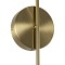 kelvo® GLOW 61683 Μοντέρνο Φωτιστικό Τοίχου - Απλίκα LED 18W 1800lm 360° AC 220-240V IP20 Ρυθμιζόμενο Λευκό CCT με On/Off 2700K/4500K/6000K - Lumileds SMD Chip - Χρυσό Πλατίνα & Λευκό Νήμα - Μ30 x Π15 x Υ70cm - 3 Χρόνια Εγγύηση