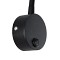 GLOBOSTAR® GOOSE 61690 Μοντέρνο Φωτιστικό Τοίχου - Απλίκα Ξενοδοχείου Reading Light LED 3W 300lm 36° AC 220-240V IP20 Θερμό Λευκό 2700K - CREE XPE Chip & TÜV SÜD Driver - Μαύρο Ματ - Μ6.5 x Π22.5 x Υ23cm - 3 Χρόνια Εγγύηση