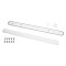 GLOBOSTAR® SMARTGROUP 61702 Γραμμικό Βιομηχανικό Φωτιστικό Tri-Proof Τεχνολογίας Smart Group Linkable Control System 2.4Ghz με Αισθητήρα Κίνησης Microwave LED 48W 5760lm 120° AC 220-240V Αδιάβροχο IP65 Φυσικό Λευκό 5000K - Lumileds SMD Chip & TÜV SÜD Driv