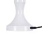 GloboStar® LUNNA 76476 Επαναφορτιζόμενο Επιτραπέζιο Φωτιστικό Πορτατίφ LED 1.5W 105lm 120° DC 5V IP44 CCT Ultra Θερμό 1500K - Φυσικό Λευκό 4500K - Ψυχρό Λευκό 6000K Dimmable Λευκό Πλαστικό - Μ9 x Π9 x Υ23cm- 2 Χρόνια Εγγύηση