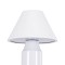 GloboStar® LUNNA 76476 Επαναφορτιζόμενο Επιτραπέζιο Φωτιστικό Πορτατίφ LED 1.5W 105lm 120° DC 5V IP44 CCT Ultra Θερμό 1500K - Φυσικό Λευκό 4500K - Ψυχρό Λευκό 6000K Dimmable Λευκό Πλαστικό - Μ9 x Π9 x Υ23cm- 2 Χρόνια Εγγύηση