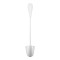 GLOBOSTAR® TEBLARO 76500 Μοντέρνο Επιτραπέζιο Φωτιστικό Γραφείου LED 2.8W 280lm 120° DC 5V με USB-C με Επαναφορτιζόμενη Μπαταρία Li-ion 3.7V 1x18650 1800mAh IP20 Φυσικό Λευκό 4500K Dimmable - Sanan SMD Chip - Λευκό - Μ15.5 x Π7.5 x Υ44.5cm - 2 Χρόνια Εγγύ