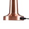 GloboStar® COCO 76511 Επαναφορτιζόμενο Επιτραπέζιο Φωτιστικό Πορτατίφ LED 1.5W 105lm 120° DC 5V IP44 Θερμό Λευκό 2700K Dimmable Χάλκινο Αλουμίνιο - Μ10 x Π10 x Υ22cm - 2 Xρόνια Εγγύηση