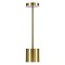 GloboStar® JOJO 76523 Επαναφορτιζόμενο Επιτραπέζιο Φωτιστικό Πορτατίφ LED 1.5W 105lm 120° DC 5V IP44 CCT Ultra Θερμό 1500K - Φυσικό Λευκό 4500K - Ψυχρό Λευκό 6000K Dimmable Χρυσό Αλουμίνιο - Μ8 x Π8 x Υ34cm - 2 Χρόνια Εγγύηση